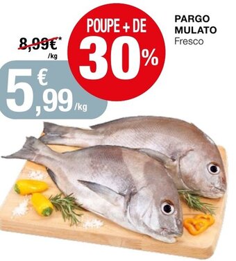 Intermarché Pargo Mulato Fresco promoção