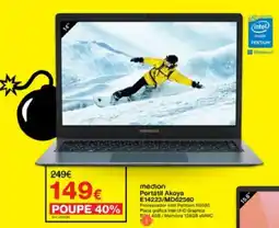 Staples medion Portátil Akoya E14223/MD62560 promoção