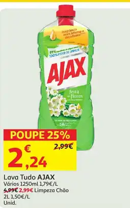 Auchan Lava Tudo AJAX Vários promoção
