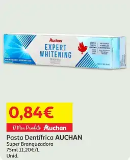 Auchan Pasta Dentífrica AUCHAN promoção