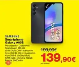Staples SAMSUNG Smartphone Galaxy A05S promoção