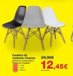 Staples Cadeira de visitante Charles promoção