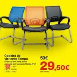 Staples Cadeira de visitante Tempu promoção