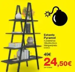 Staples Estante Pyramid promoção
