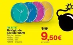 Staples LEITZ Relógio de parede WOW promoção