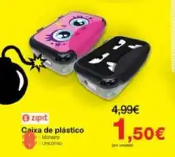 Staples Caixa de plástico promoção