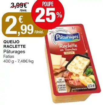 Intermarché Queijo Raclette 400g promoção