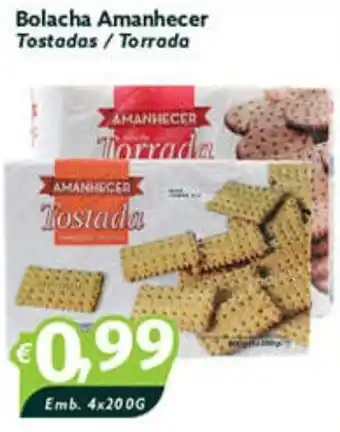 Roque Supermercados Bolahas Amanhecer Tostadas/ Torrada 4x200g promoção