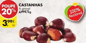 Pingo Doce Castanhas promoção