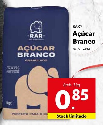 Rar Açúcar Branco 1kg