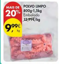 Pingo Doce POLVO LIMPO promoção
