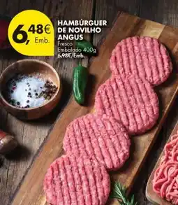 Pingo Doce Hambúrguer de Novilho Angus promoção