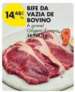 Pingo Doce BIFE DA VAZIA DE BOVINO promoção