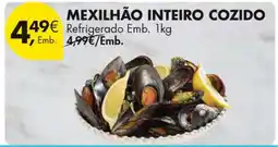 Pingo Doce Mexilhão Inteiro Cozido promoção