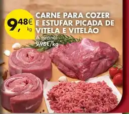 Pingo Doce CARNE PARA COZER E ESTUFAR/PICADA DE VITELA E VITELÃO promoção