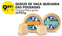 Pingo Doce Queijo de Vaca Queijaria das Pousadas promoção