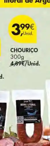 Pingo Doce Chouriço promoção
