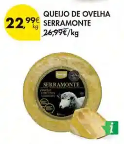 Pingo Doce Queijo de Ovelha Serramonte promoção