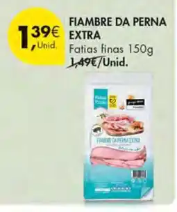 Pingo Doce FIAMBRE DA PERNA EXTRA promoção