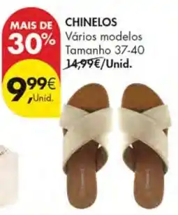 Pingo Doce Chinelos promoção