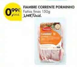 Pingo Doce Fiambre Corrente Porminho promoção