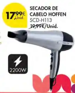 Pingo Doce Secador de Cabello Hoffen SCD-H113 promoção