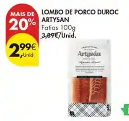 Pingo Doce Lombo de Porco Duroc Artysan promoção