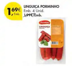 Pingo Doce LINGUIÇA PORMINHO promoção