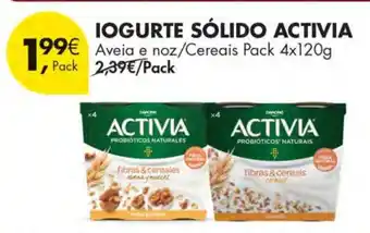 Pingo Doce Iogurte Sólido Activia promoção