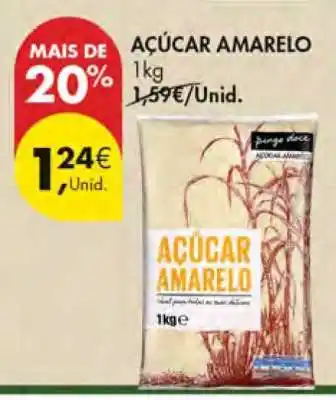Pingo Doce ACÚCAR AMARELO promoção