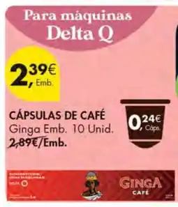 Pingo Doce Cápsulas de Café Ginga promoção