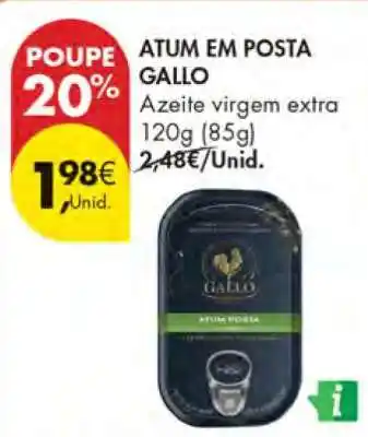 Pingo Doce Atum em Posta Gallo promoção