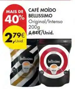 Pingo Doce Café Moído Bellissimo promoção