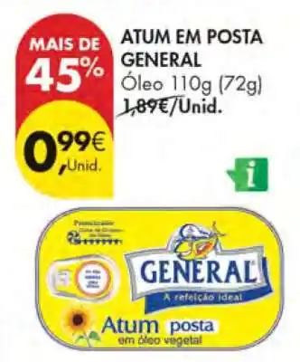 Pingo Doce Atum em Posta General promoção