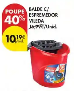 Pingo Doce BALDE C/ESPREMEDOR VILEDA promoção