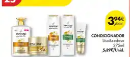 Pingo Doce Pantene Condicionador Liso & Sedoso promoção