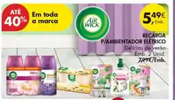 Pingo Doce Recarga P/Ambientador Elétrico Air Wick promoção