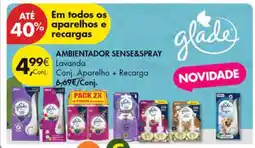 Pingo Doce Glade Ambientador Sense & Spray promoção