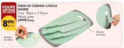 Pingo Doce Tábua de Cozinha c/ Facas SMUKEE promoção