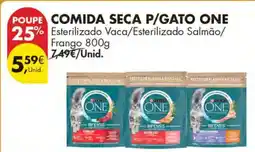 Pingo Doce Comida Seca P/Gato One promoção