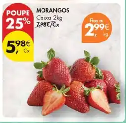 Pingo Doce Morangos promoção
