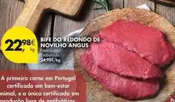 Pingo Doce Bife do Redondo de Novilho Angus promoção