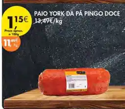 Pingo Doce Paio York da Pá Pingo Doce promoção