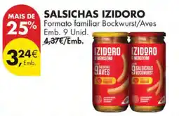 Pingo Doce Salsichas Izidoro promoção