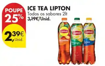 Pingo Doce Ice Tea Lipton promoção