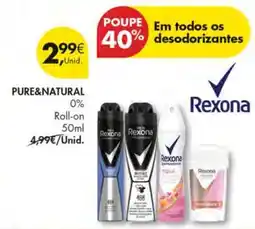 Pingo Doce Rexona Deodorants promoção