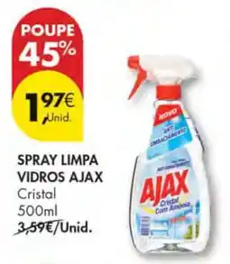 Pingo Doce SPRAY LIMPA VIDROS AJAX promoção