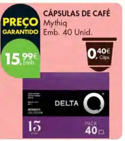 Pingo Doce Cápsulas de Café MythiQ promoção