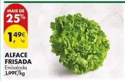 Pingo Doce Alface Frisada Embalada promoção