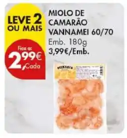 Pingo Doce Miolo de Camarão Vannamei 60/70 promoção